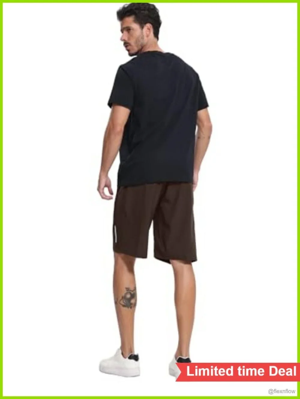 5 Pack Men's Athletic Gym Shorts Quick Dry with Zip Pockets